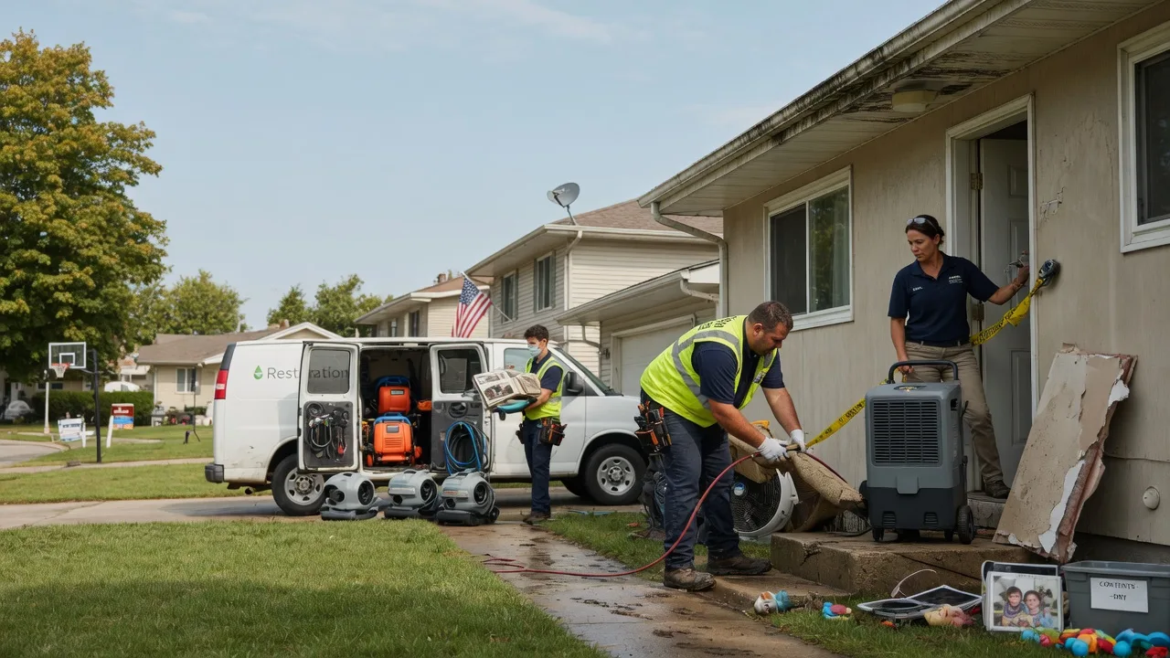 Water Damage Restoration in Warsaw, NC near me